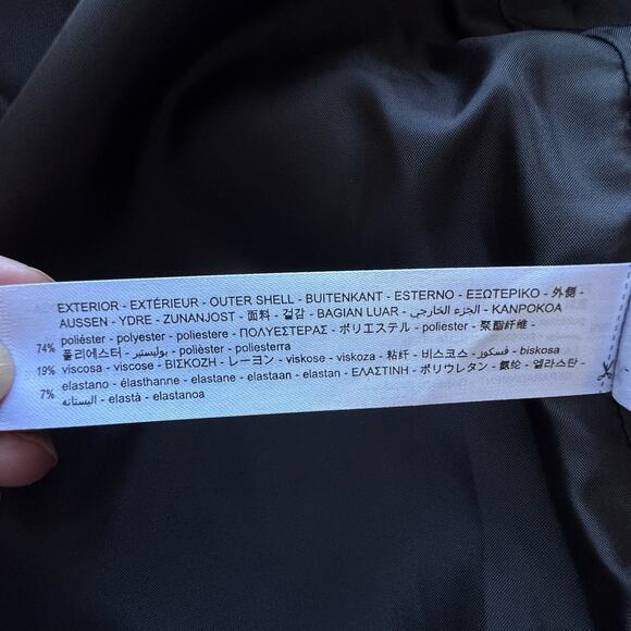 NWT ZARA Oversized Double Breasted Blazer - Picture 9 of 10